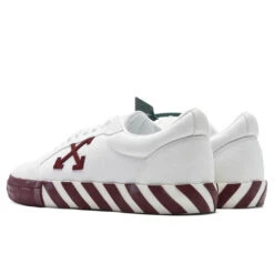 Low Suede/Canvas - White/Red -Best Shoes Shop Off White c o Virgil Abloh Odsy 1000 Dark Grey Orange OMIA085F22LEA0010125 03 25 23 Feature KN 5