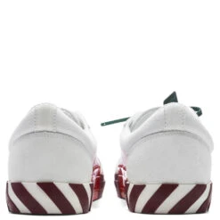 Low Suede/Canvas - White/Red -Best Shoes Shop Off White c o Virgil Abloh Odsy 1000 Dark Grey Orange OMIA085F22LEA0010125 03 25 23 Feature KN 6