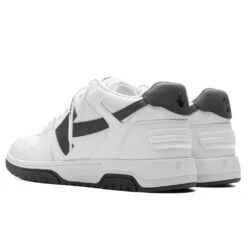 Out Of Office Calf Leather - White/Dark -Best Shoes Shop Off White c o Virgil Abloh Out Of Office Calf Leather White Dark S23 OMIA189S23LEA0010107 04 21 23 Feature DV 5