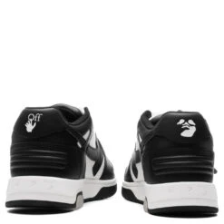 Out Of Office Calf Leather - Black/White 7 Out Of Office Calf Leather - Black/White -Best Shoes Shop Off White c o Virgil Abloh Out of Office Calf Leather Black White OMIA189C99LEA0041004 04 11 23 Feature VR 6