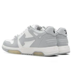 Out Of Office Calf Leather - Grey/White 6 Out Of Office Calf Leather - Grey/White -Best Shoes Shop Off White c o Virgil Abloh Out of Office Calf Leather Grey White OMIA189C99LEA0040901 04 11 23 Feature VR 4