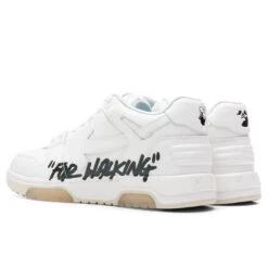 Out Of Office "For Walking" - White/Black 6 Out Of Office "For Walking" - White/Black -Best Shoes Shop Off White c o Virgil Abloh Out of Office For Walking White Black OMIA189C99LEA0050110 04 11 23 Feature VR 4