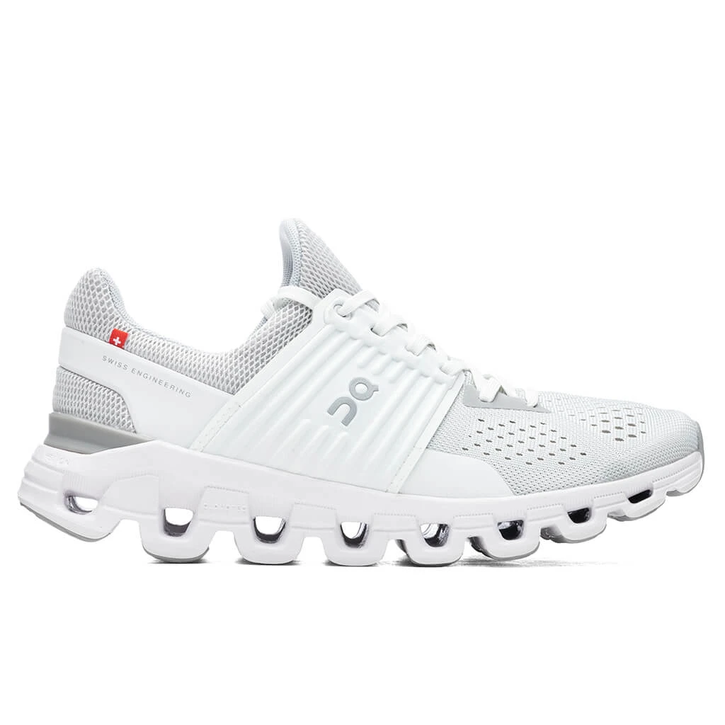 On Women's Cloudswift - Glacier/White 1 On Women's Cloudswift - Glacier/White