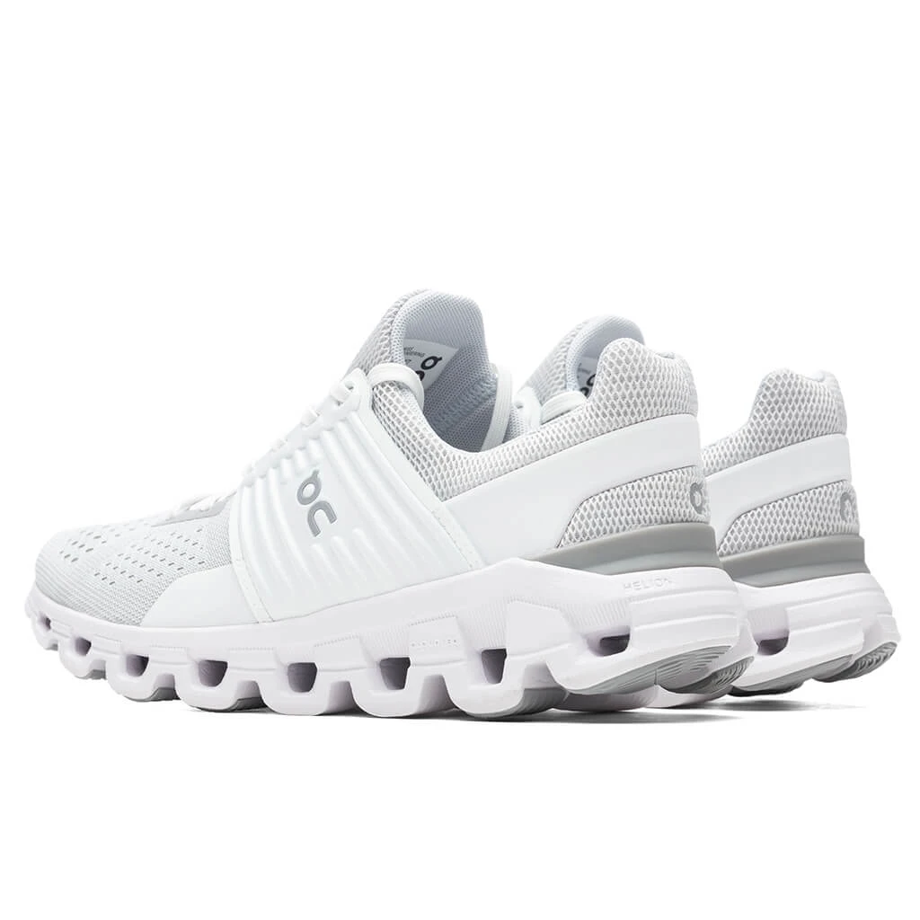 On Women's Cloudswift - Glacier/White 3 On Women's Cloudswift - Glacier/White - Image 3