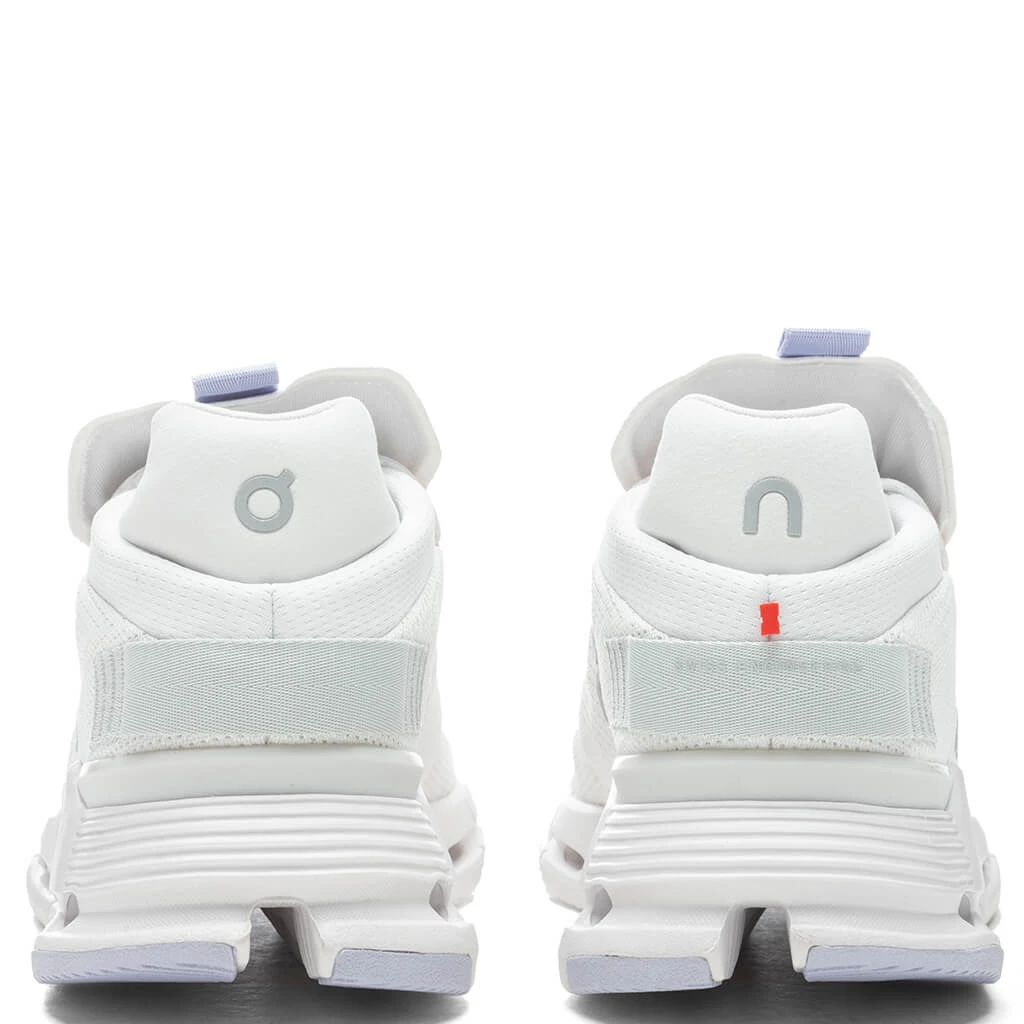 On Women's Cloudnova - White/Glacier 4 On Women's Cloudnova - White/Glacier - Image 4