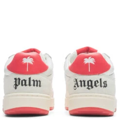 Palm Angels Palm University - White/Red 7 Palm Angels Palm University - White/Red -Best Shoes Shop Palm Angels Palm University White Red PMIA078F22LEA0010125 11 20 22 Feature JM 4