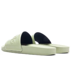 Palm Angels Pool Slider - Mint/Mint -Best Shoes Shop Palm Angels Pool Slider Mint Mint PMIC001F22PLA001 5151 11 11 22 Feature DV 4
