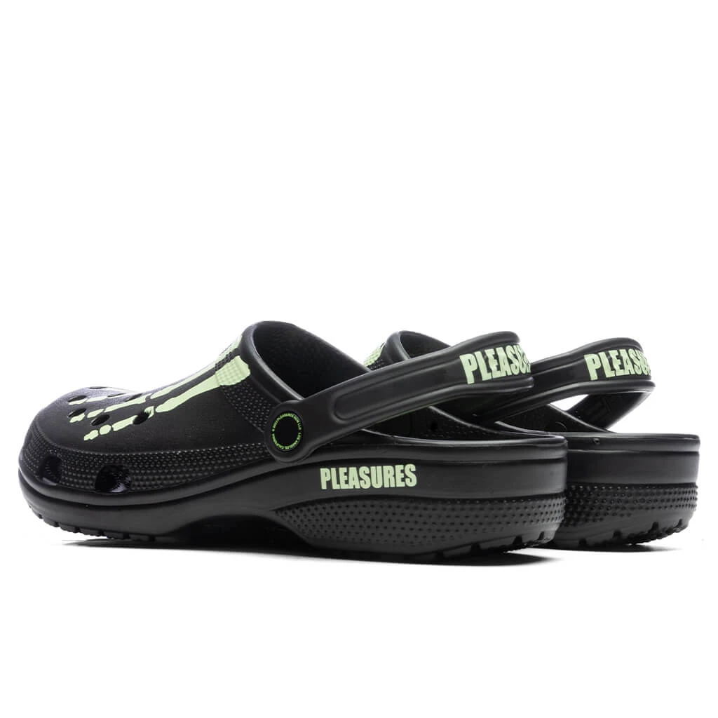 Pleasures X Classic Clog - Black 3 Pleasures X Classic Clog - Black - Image 3
