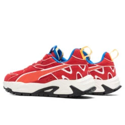 Puma X Joshua Vides Ferrari RS Track - Rosso Corsa/Frosted Ivory -Best Shoes Shop Puma x Joshua Vides Ferrari RS Track Red 307998 01 10 08 23 Feature KN 6