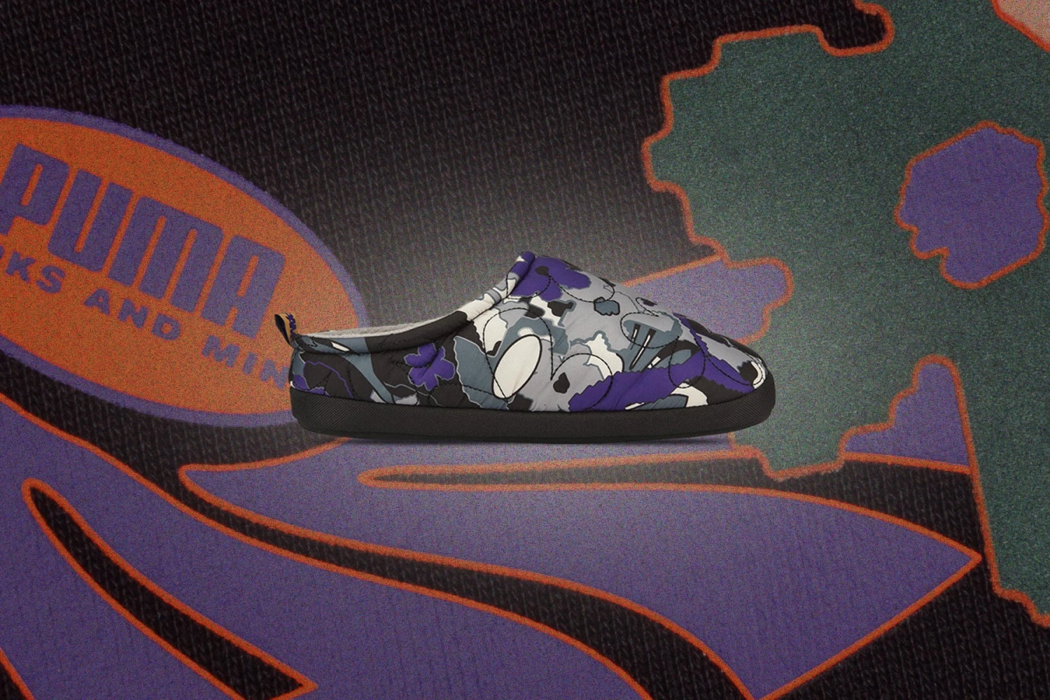 Puma X Perks And Mini Puffy Sandal - Black 2 Puma X Perks And Mini Puffy Sandal - Black - Image 2