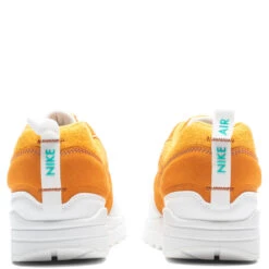 Serena Williams Design Crew X Nike Air Max 1 Women's - Monarch/Summit White/Sundial -Best Shoes Shop SWDC W NIKE AIR MAX 1 MONARCH SUMMIT WHITE SUNDIAL CLEAR JADE FQ4298 800 08 10 23 Feature JP 6