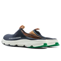 Salomon RX Slide 3.0 - Dark Sapphire/Rubber/Jolly Green -Best Shoes Shop Salomon RX Slide 3.0 Dark Sapphire Rubber L47131500 05 06 23 Feature JP 5