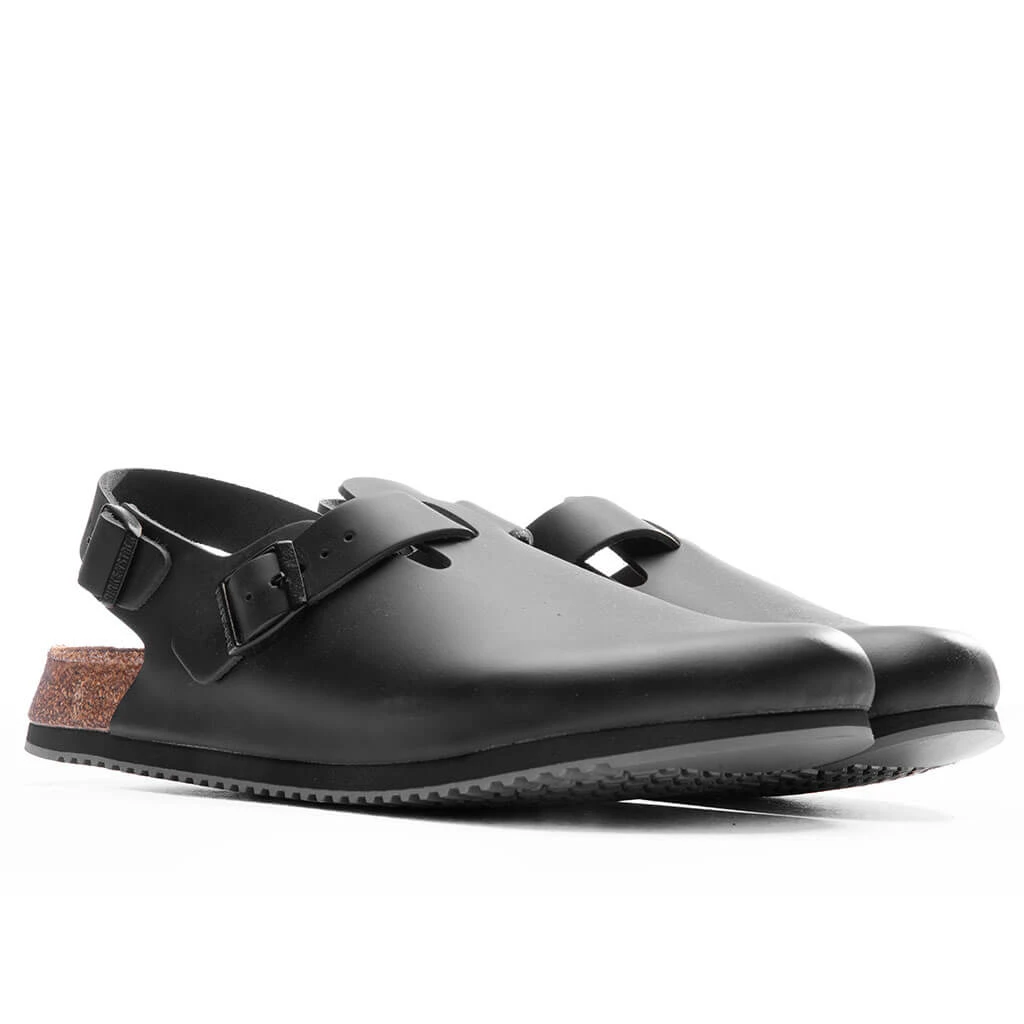 Birkenstock Tokio Super Grip Leather - Black 2 Birkenstock Tokio Super Grip Leather - Black - Image 2