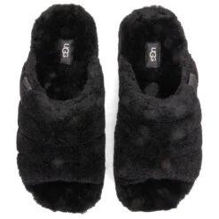 Ugg Fluff You Slipper - Black -Best Shoes Shop UGG Fluff You Slipper Black 1117473 BTFL 01 28 2021 01
