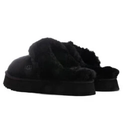 Ugg Women's Disquette Slipper - Black -Best Shoes Shop UGG Women s Disquette Slipper Black 1122550 BLK 11 16 2021 01 3