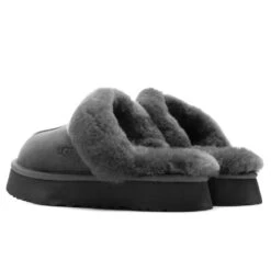 Ugg Women's Disquette Slipper - Charcoal 6 Ugg Women's Disquette Slipper - Charcoal -Best Shoes Shop UGG Women s Disquette Slipper Charcoal 1122550 CHRC 11 05 2021 01 3