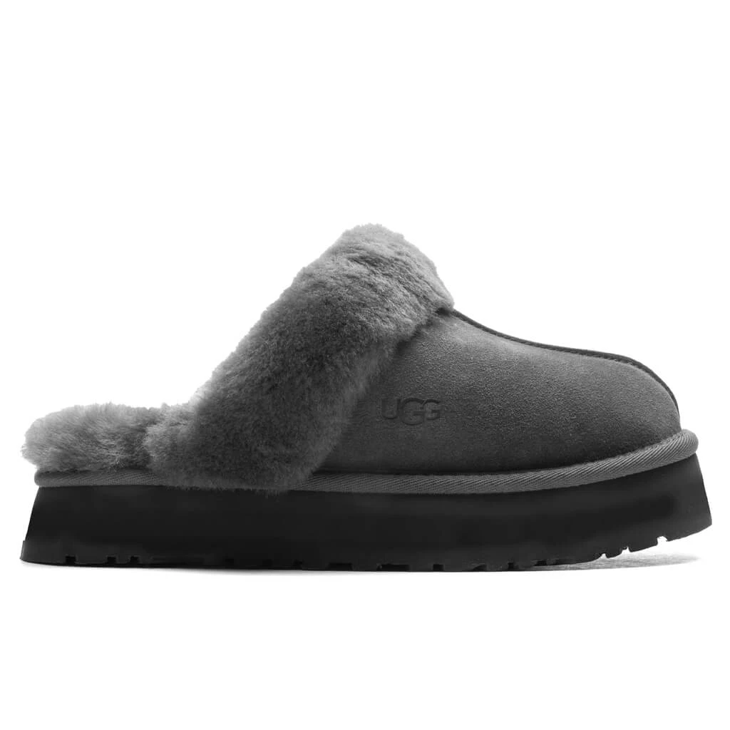 Ugg Women's Disquette Slipper - Charcoal 1 Ugg Women's Disquette Slipper - Charcoal