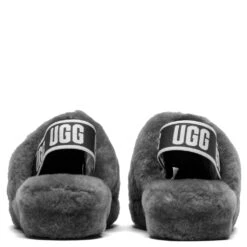 Ugg Women's Fluff Yeah Slide - Charcoal 7 Ugg Women's Fluff Yeah Slide - Charcoal -Best Shoes Shop UGG Women s Fluff Yeah Slide Charcoal 1095119 CHRC 03