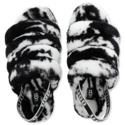 Ugg Women's Fluff Yeah Slide Marble - Black -Best Shoes Shop UGG Women s Fluff Yeah Slide Marble Black 1122554 BLK 11 06 2021 01 6