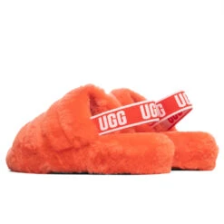 Ugg Women's Fluff Yeah Slide - Red Currant 6 Ugg Women's Fluff Yeah Slide - Red Currant -Best Shoes Shop UGG Women s Fluff Yeah Slide Red Currant 1095119 RCRR 02 27 2021 01 4