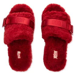 Ugg Women's Fluffita Slipper - Ribbon Red 7 Ugg Women's Fluffita Slipper - Ribbon Red -Best Shoes Shop UGG Women s Fluffita Slipper Ribbon Red 1113475 RBRD 11 29 2021 01 4