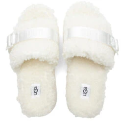Ugg Women's Fluffita Slipper - White -Best Shoes Shop UGG Women s Fluffita Slipper White 1113475 WHT 01 03 2022 01 6