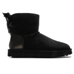 Ugg Women's Mini Bailey Bow Glitz Boot - Black