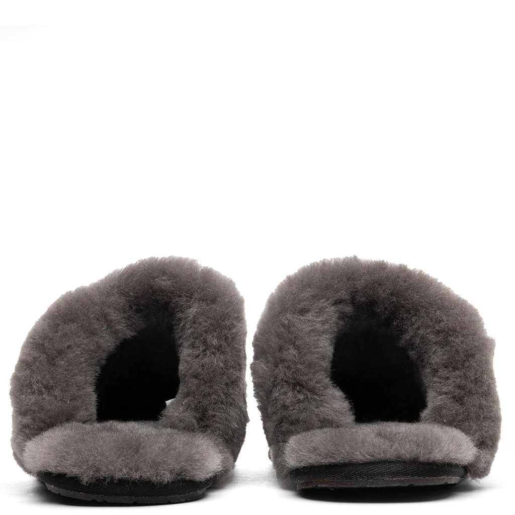 Ugg Women's Scuffette II Slipper - Black/Grey 4 Ugg Women's Scuffette II Slipper - Black/Grey - Image 4