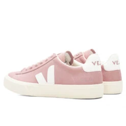 Veja Women's Campo Nubuck - Babe/White 6 Veja Women's Campo Nubuck - Babe/White -Best Shoes Shop Veja Women s Campo Nubuck Babe White CP1302683A 1053