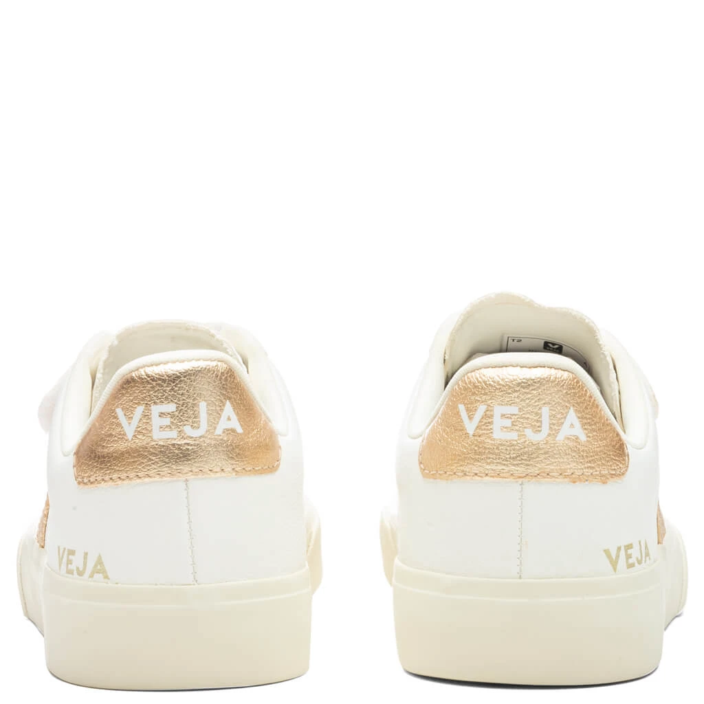 Veja Women's Recife Logo Chromefree - Extra White/Platine 4 Veja Women's Recife Logo Chromefree - Extra White/Platine - Image 4