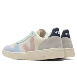 Veja Women's V-10 Suede - Multicolor/Natural/Blue 6 Veja Women's V-10 Suede - Multicolor/Natural/Blue -Best Shoes Shop Veja Women s V 10 Suede Multicolor Natural Blue VX0302495AP1P08 910