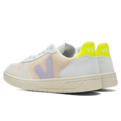 Veja Women's V-10 Suede - Multicolor/Sable/Parme -Best Shoes Shop Veja Women s V 10 Suede Multicolor Sable Parme VX0302805A 1032