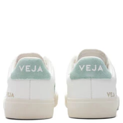 Veja Women's Campo Chromefree - Extra White/Matcha -Best Shoes Shop Veja Womens Campo Chromefree Extra White Matcha CP0502485AP1P08 03 06 22 Feature 4