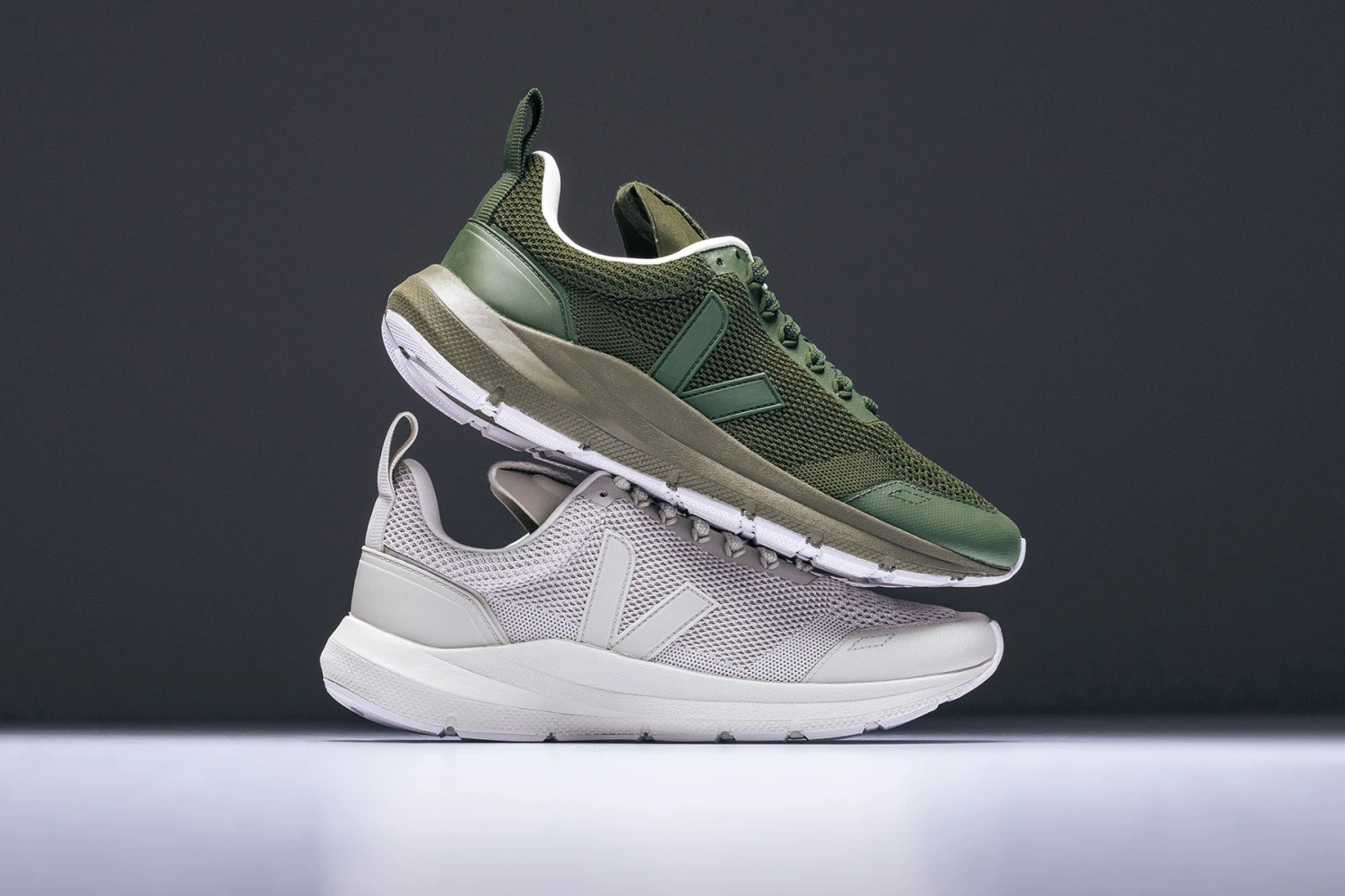 Veja X Rick Owens Performance Runner V-Knit - Pearl 5 Veja X Rick Owens Performance Runner V-Knit - Pearl - Image 5