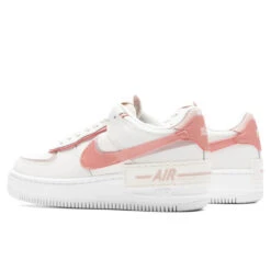 Nike Women's AF1 Shadow - Phantom/Red Stardust/Pink Oxford -Best Shoes Shop Women s AF1 Shadow Phantom Red Stardust Pink Oxford DZ1847 001 07 28 23 Feature KN 5