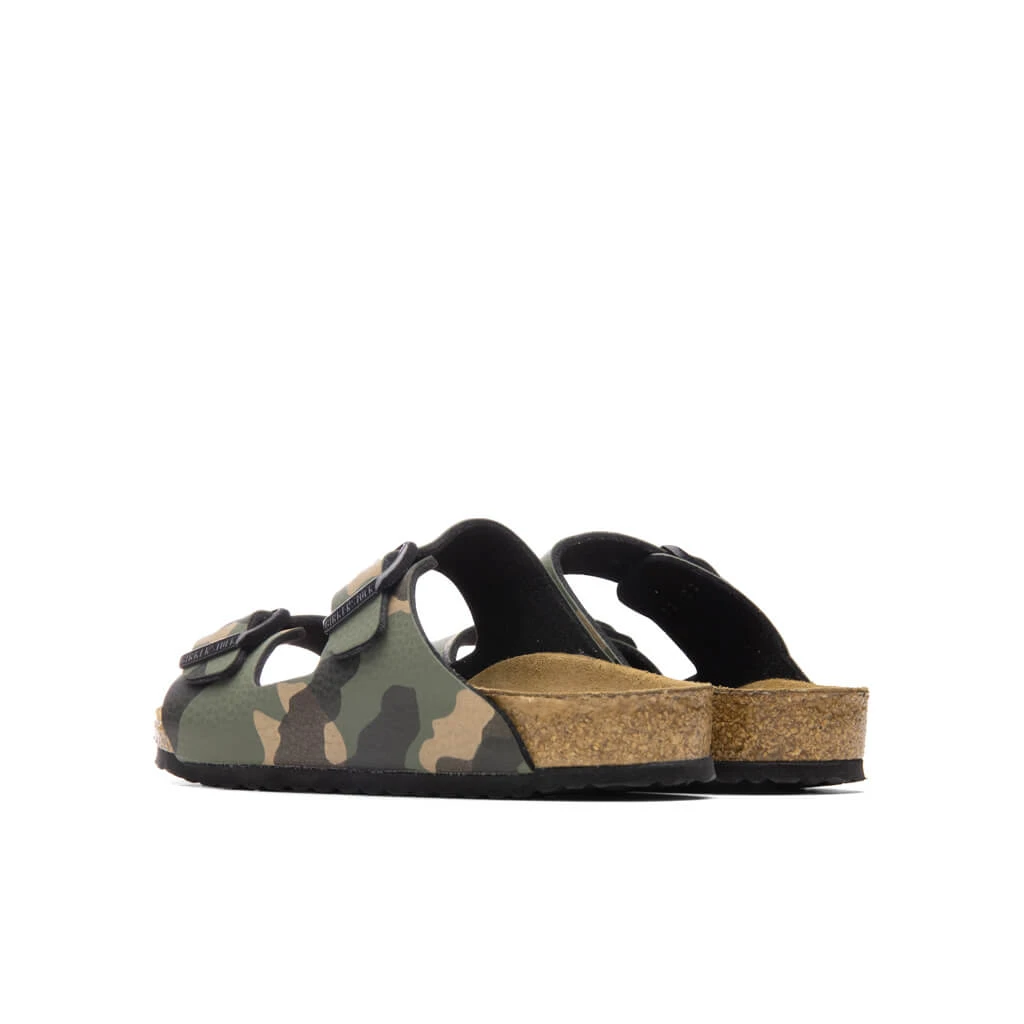 Birkenstock Kids Arizona Birko Flor - Desert Soil Khaki 3 Birkenstock Kids Arizona Birko Flor - Desert Soil Khaki - Image 3