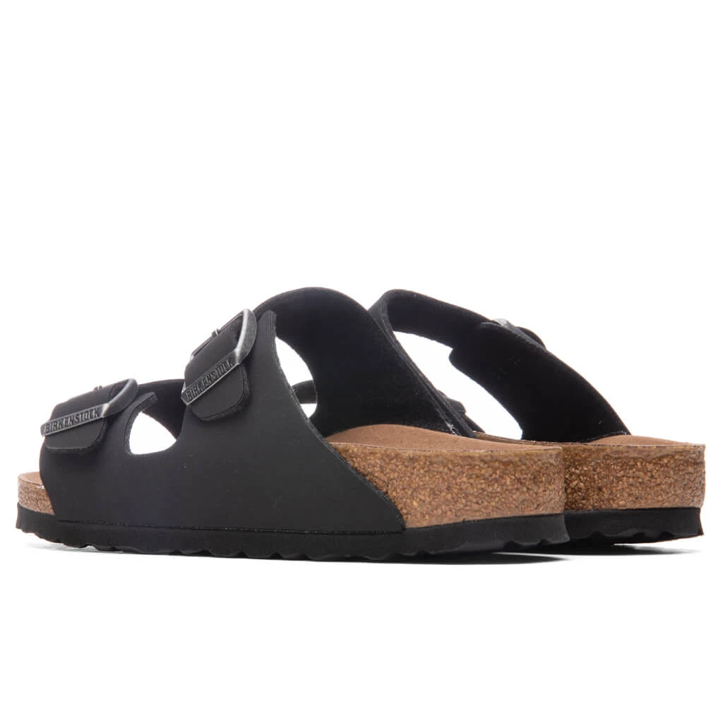 Birkenstock Narrow Arizona Vegan Birkibuc - Black 3 Birkenstock Narrow Arizona Vegan Birkibuc - Black - Image 3