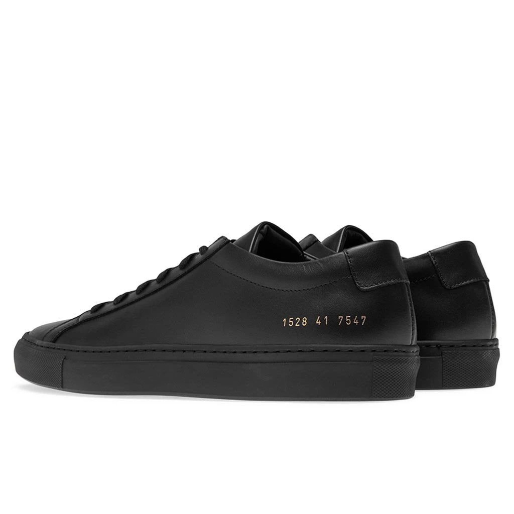 Common Projects 1528 Original Achilles Low - Black 3 Common Projects 1528 Original Achilles Low - Black - Image 3