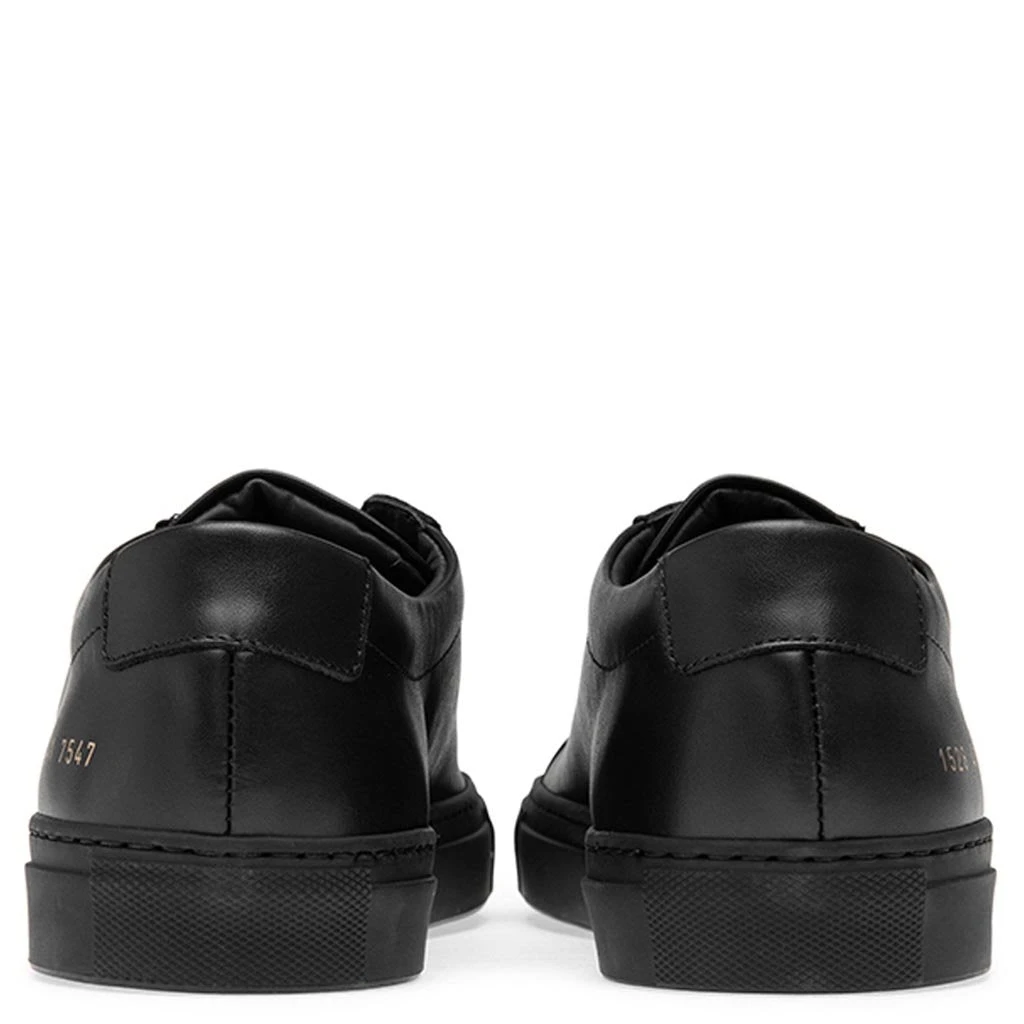 Common Projects 1528 Original Achilles Low - Black 4 Common Projects 1528 Original Achilles Low - Black - Image 4
