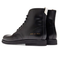 Common Projects Standard Combat Boot - Black -Best Shoes Shop common projects 2230 standard combat boot black 3