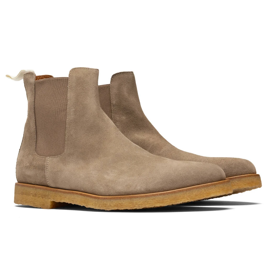 Common Projects Chelsea Boot Suede - Warm Grey 2 Common Projects Chelsea Boot Suede - Warm Grey - Image 2