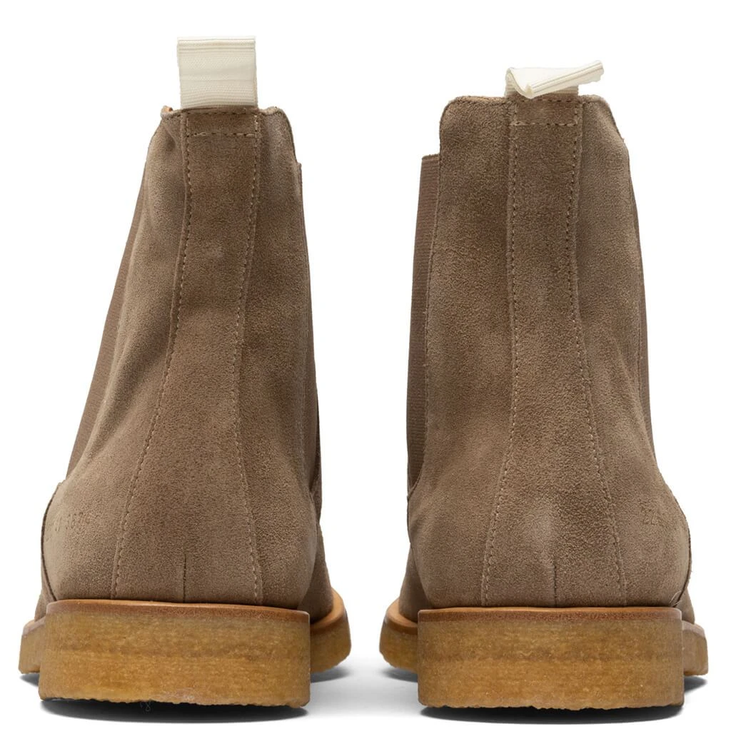 Common Projects Chelsea Boot Suede - Warm Grey 4 Common Projects Chelsea Boot Suede - Warm Grey - Image 4