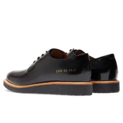 Common Projects Derby Shine - Black 6 Common Projects Derby Shine - Black -Best Shoes Shop common projects derby shine black 3