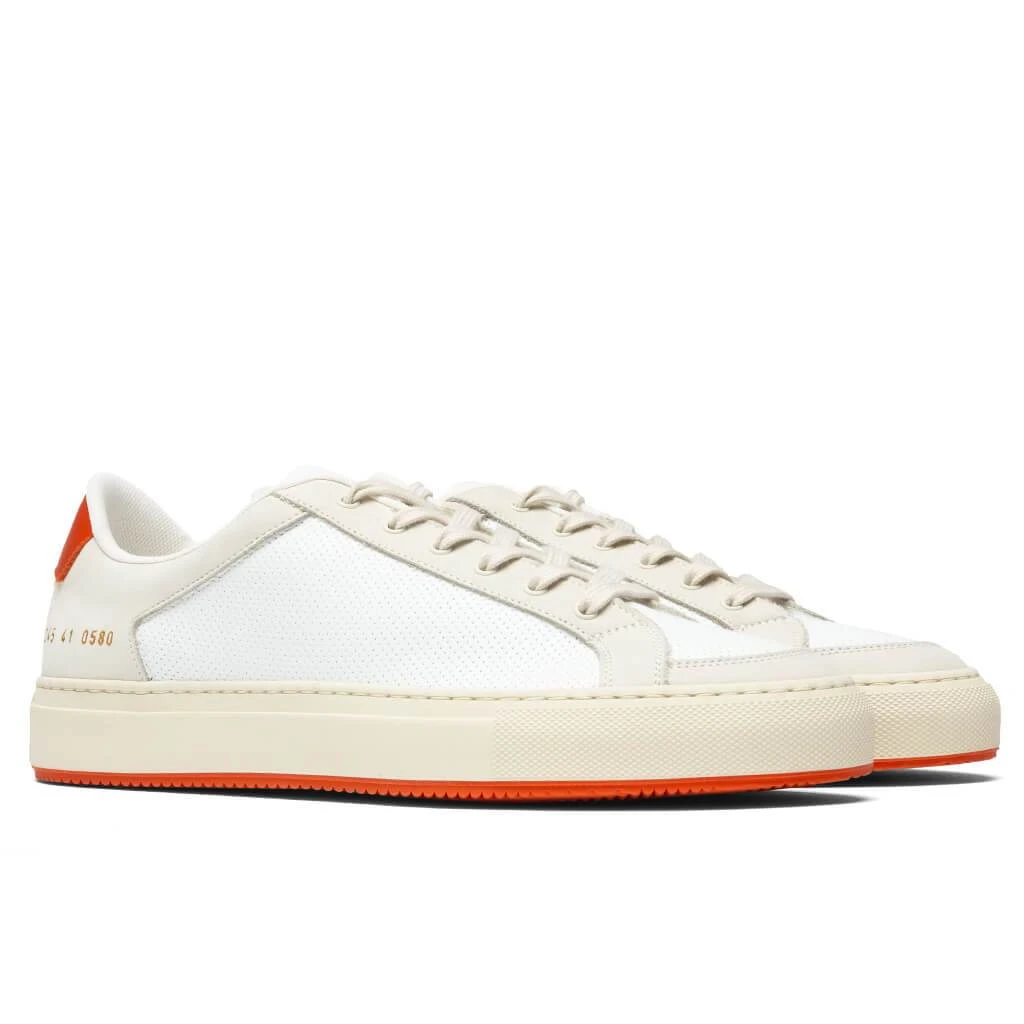 Common Projects Retro 70's - White/Orange 2 Common Projects Retro 70's - White/Orange - Image 2