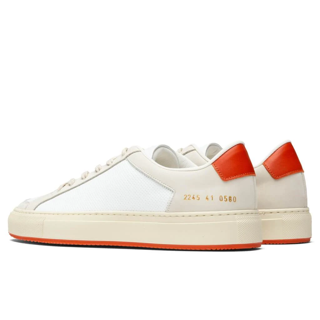 Common Projects Retro 70's - White/Orange 3 Common Projects Retro 70's - White/Orange - Image 3