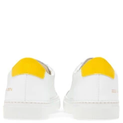 Common Projects Retro Low Glossy - White/Yellow 7 Common Projects Retro Low Glossy - White/Yellow -Best Shoes Shop common projects retro low glossy whiteyellow 4