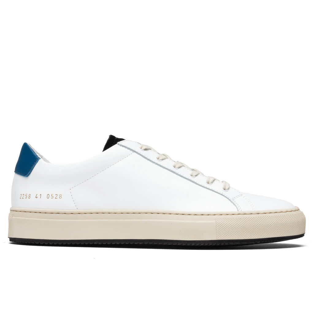 Common Projects Retro Low Special Edition - White/Navy 1 Common Projects Retro Low Special Edition - White/Navy