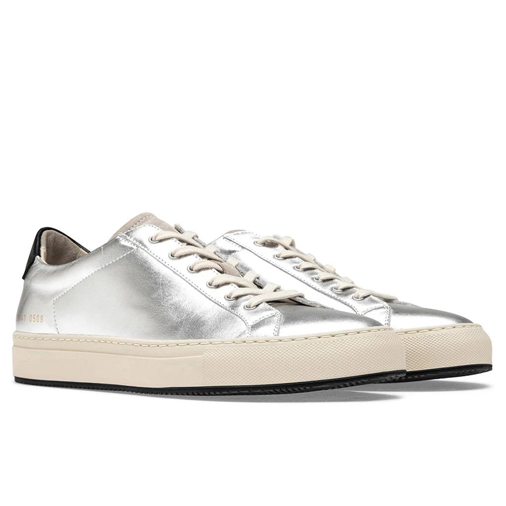 Common Projects Special Edition Retro Low - Silver/Black 2 Common Projects Special Edition Retro Low - Silver/Black - Image 2