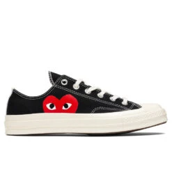 Converse X Comme Des Garcons PLAY All Star Chuck '70 Ox - Black