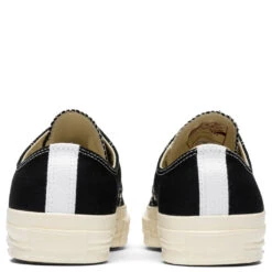 Converse X Comme Des Garcons PLAY All Star Chuck '70 Ox - Black -Best Shoes Shop converse x comme des garcons play all star chuck 70 ox black 4